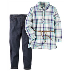 2-Piece Tunic & Jegging Set