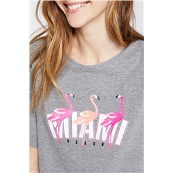 Camiseta Cassie Gris