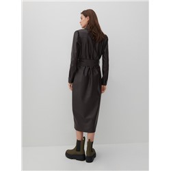 Kleid aus Kunstleder