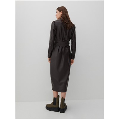 Kleid aus Kunstleder