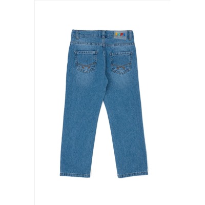 Erkek Çocuk Açık Mavi Jean Pantolon