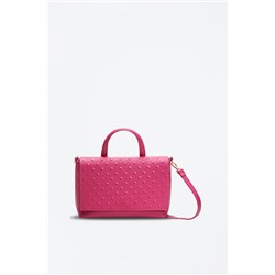 Bolso de piel Alice Rosa