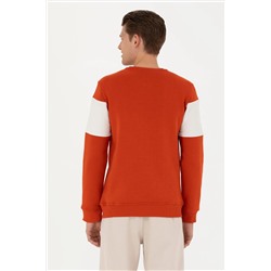 Erkek Kiremit Sweatshirt
