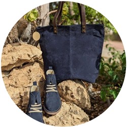 Ab. Zapatos 1619/2 New R · ANTRACITA+Pelle 901 marino АКЦИЯ