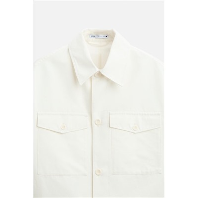 SOBRECAMISA ALGODÓN - LINO