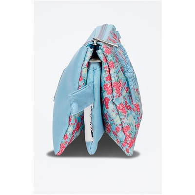 Bolso de mano Aide Celeste y rosa