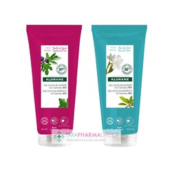 Klorane Cupuaçu Gel Douche Nutritif Feuille de Figuier + Gel Douche Nutritif Eau de Tiaré2x200mlLot  × 2