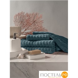 ESTIA ТОРЛЕЙ морской К-т полотенец 50х80-2/70х130-2, 100% хлопок, 500 г/м2
