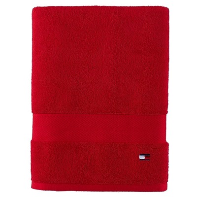 Tommy Hilfiger Modern American Double Stripe 30" x 54" Cotton Bath Towel