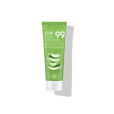 TENZERO REAL AQUA SOOTHING GEL ALOE Увлажняющий и успокаивающий гель для лица и тела с экстрактом алоэ 120мл