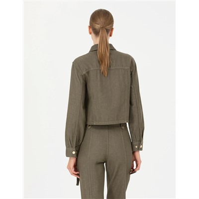 Kahverengi Oversize Ceket