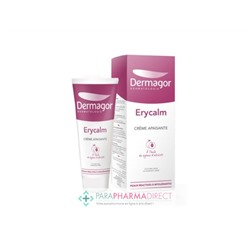 Dermagor Erycalm Crème Apaisante Peaux Réactives à Intolérantes 40ml