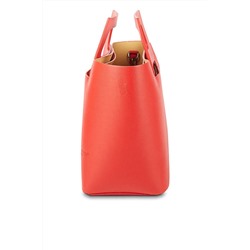 Bolso de piel y neceser Rita Rojo