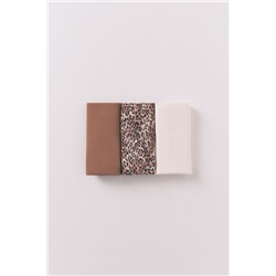 Pack 3 tangas animal print
