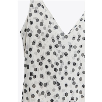 POLKA DOT MAXI DRESS