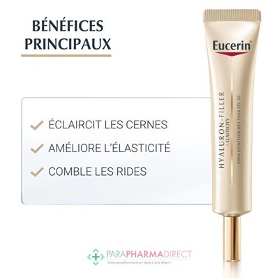 Eucerin Hyaluron-Filler + Elasticity Contour SPF 20 15 ml
