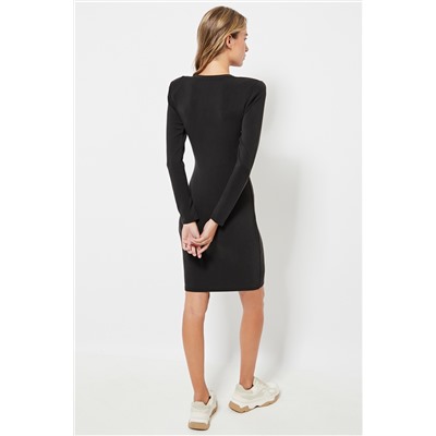 Vestido de tubo - Negro