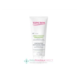 Topicrem AC Hydra Crème Hydratante Compensatrice Peaux Mixtes à Grasses 40ml