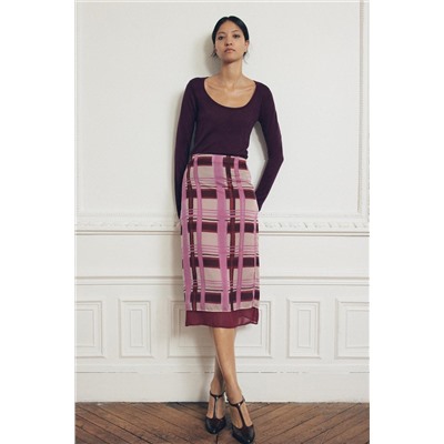 PLAIN KNIT TOP