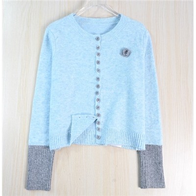 Элегантный мягкий вязаный кардиган