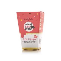 Освежающий крем для кожи вокруг глаз 3 в 1 What Eye Want от Cathy Doll 6 гр / Cathy Doll What Eye Want Eye's Cream Eye Cooling Sun Balm 6g