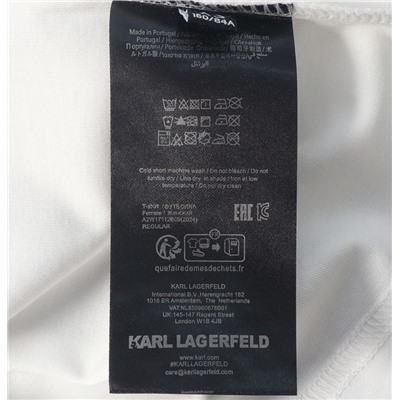 Повседневная хлопковая футболка KARL LAGERFEL*D ОРИГИНАЛ!