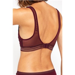 Bralette Unknown Burdeos granate