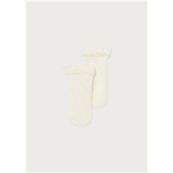 Socken mit Volant für Mädchen