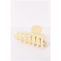 Pinza rayas amarillas