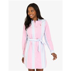 PLAID OXFORD DRESS