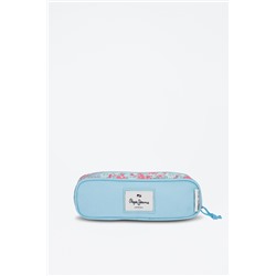 Estuche Aide Celeste y rosa