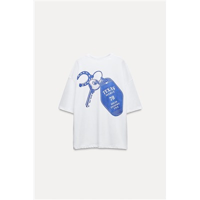 SLOGAN PRINT T-SHIRT