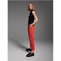 Zigarettenhose mit Gürtel