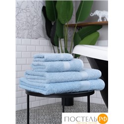 Полотенце Arya Однотонное 50X90 Miranda Soft Светло-Голубой