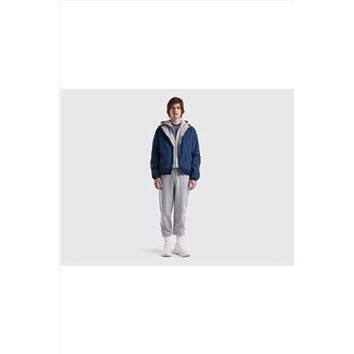 United Colors of Benetton Erkek Indigo Rüzgarlık Mont 123P2VDWUN01X-0Y3