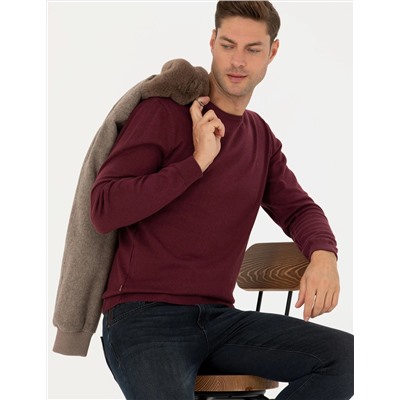 Bordo Slim Fit Basic Kazak