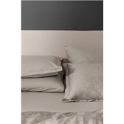 Avril King Size Baskılı - 300TC Saten Nevresim Takımı - Taş