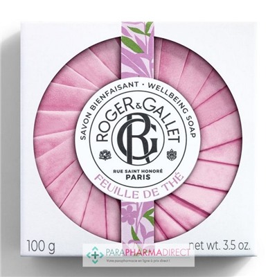 Roger & Gallet Feuille de Thé - Savon Bienfaisant 100 g