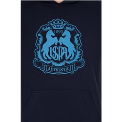 Erkek Lacivert Kapüşonlu Sweatshirt