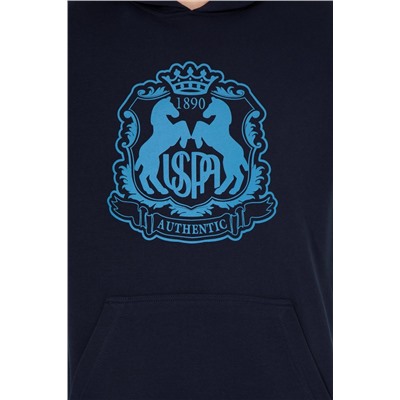 Erkek Lacivert Kapüşonlu Sweatshirt