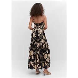 Vestido estampado vuelo