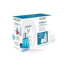 Vichy Mineral 89 Probiotic Fractions Soin Régénérant Réparateur 30ml + Démaquillant 3en1 100ml + Aqualia Légère 15ml OFFERT Coffret