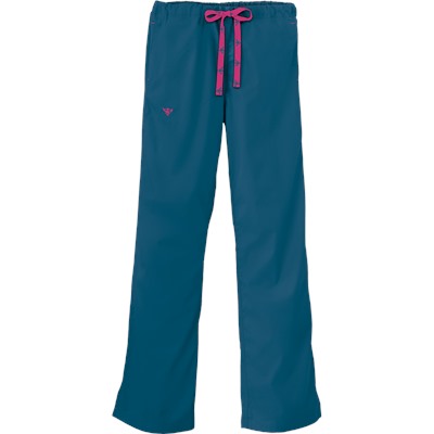 Med Couture Scrubs PETITE Signature Drawstring Pant