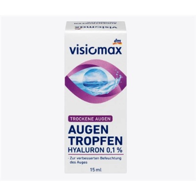 Augentropfen mit 0,1% Hyaluron, 15 ml