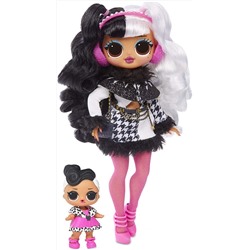 L.O.L. Surprise! O.M.G. Winter Disco Dollie Fashion Doll & Sister