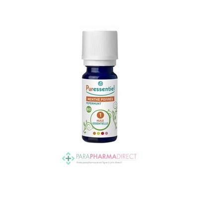 Puressentiel Huile Essentielle Menthe Poivrée BIO 10 ml