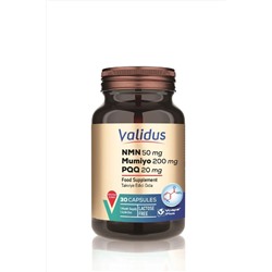 Validus NMN 50 mg + Mumiyo 200 mg + PQQ 20 mg 30 Capsules