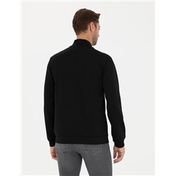Siyah Regular Fit Sweatshirt