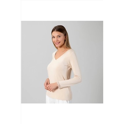 Chakra Stella Pijama Üstü M Somon CD211TEK032-SOM