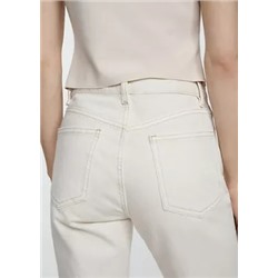 Jeans rectos tiro medio
